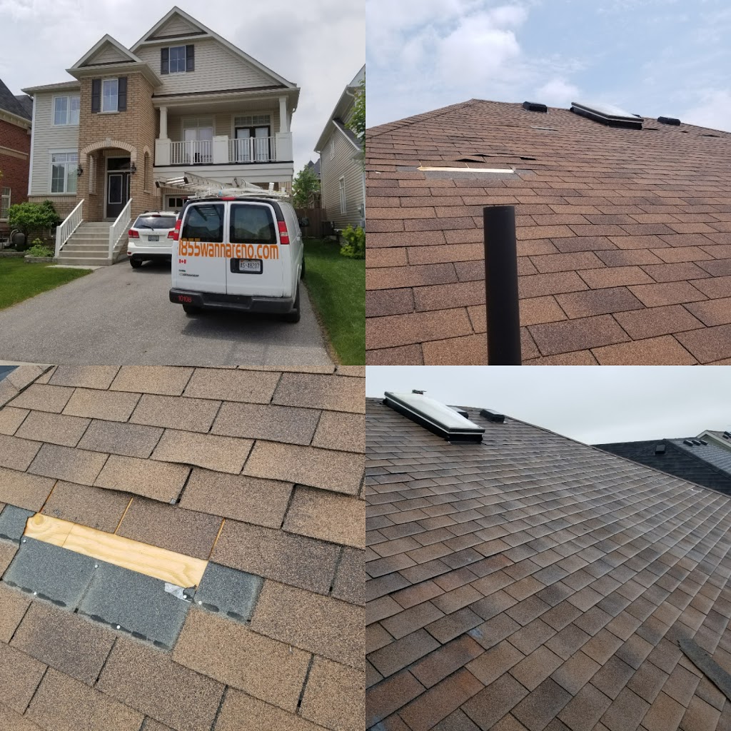 1-855-wanna-reno? Eavestrough Roofing Siding Painting | 209 Hallett Ave, Whitby, ON L1N 5K9, Canada | Phone: (905) 999-0911