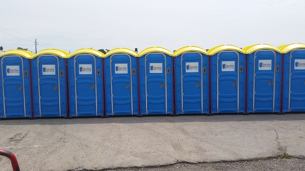 FIVE STARS PORTABLE TOILETS | 60 Beach Rd, Hamilton, ON L8L 8K3, Canada | Phone: (905) 719-3795