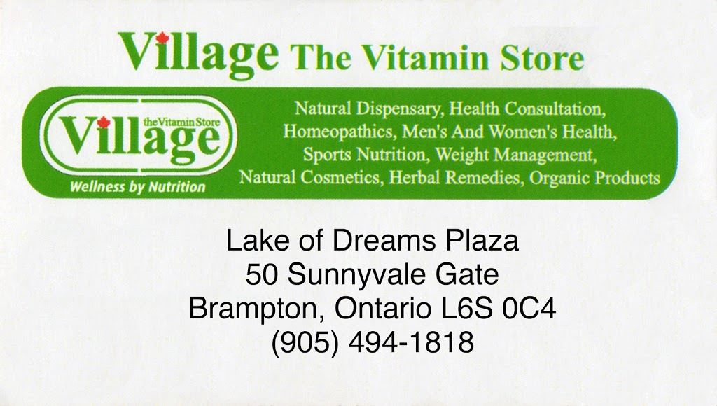 Village Health Foods | 50 Sunnyvale Gate, Brampton, ON L6S 6J3, Canada | Phone: (905) 494-1818