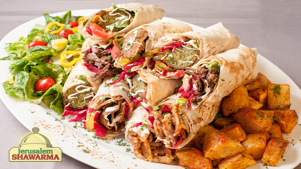 Jerusalem Shawarma Deerfoot Meadows | 33 Heritage Meadows Way SE #618, Calgary, AB T2H 3B8, Canada | Phone: (403) 386-6640