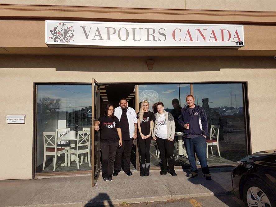 Vapours Canada Vape Store | 48 Dundas St W Unit 5, Belleville, ON K8P 1A3, Canada | Phone: (613) 969-9696