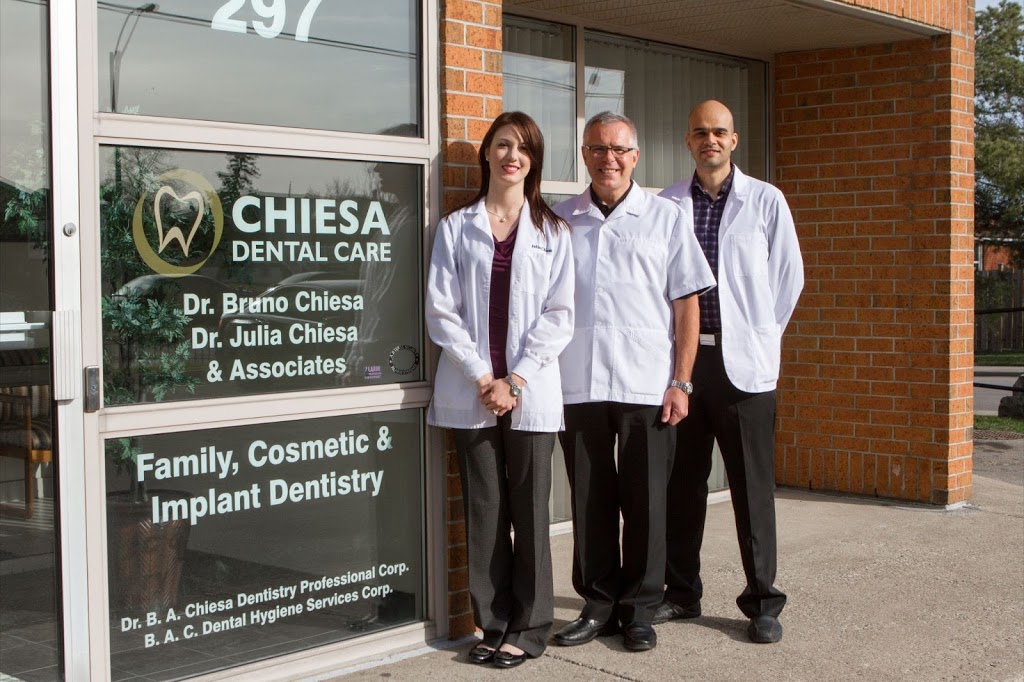 CHIESA DENTAL CARE | 297 Mohawk Rd E, Hamilton, ON L9A 2J1, Canada | Phone: (905) 389-2431