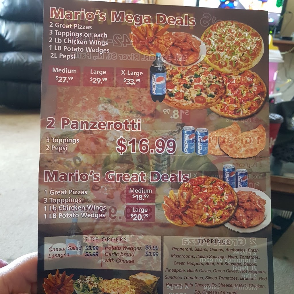 Mario`s Pizza | 340 Grand River St N, Paris, ON N3L 3R7, Canada | Phone: (519) 442-3030