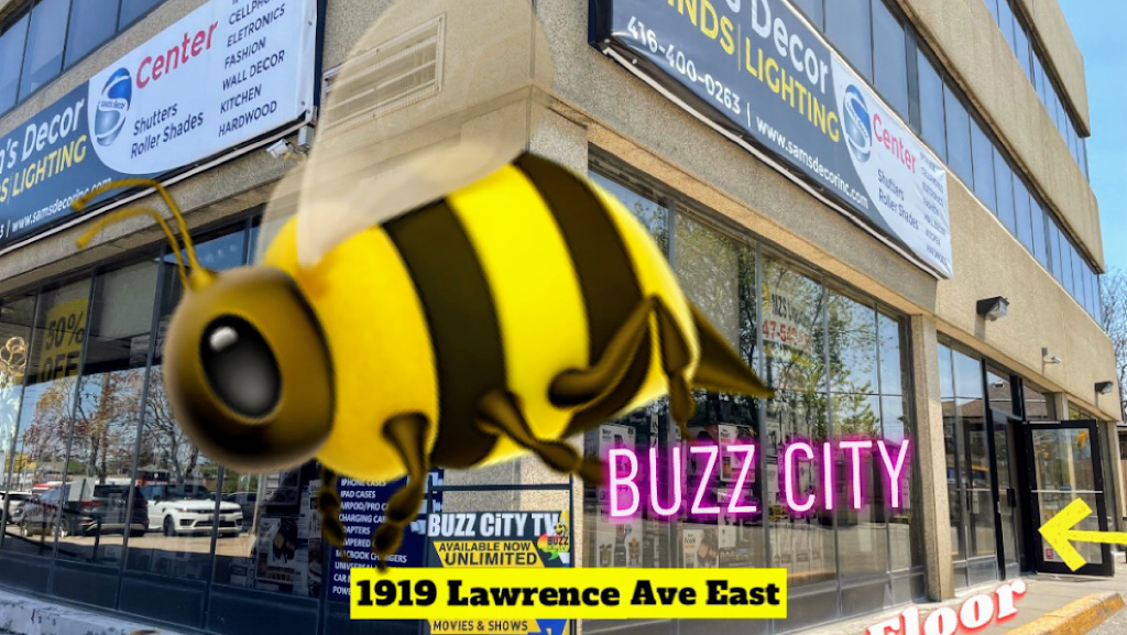 Buzz City IPTV | 1919 Lawrence Ave E Main floor, Scarborough, ON M1R 2Y6, Canada | Phone: (416) 800-5754