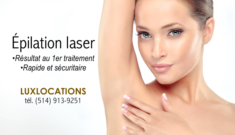 Luxlocations Épilation laser Laval | Rive-Nord | Rosemère | 235 Boul Labelle, Rosemère, QC J7A 2H3, Canada | Phone: (514) 913-9251