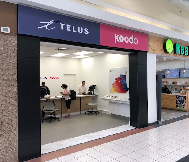 TELUS | Koodo | Agincourt Mall, 3850 Sheppard Ave E Unit 460, Scarborough, ON M1T 3L4, Canada | Phone: (416) 995-4333