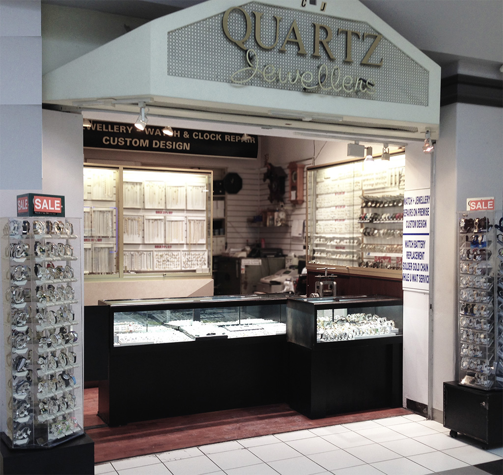 Quartz Jewellers | 33-32700 S Fraser Way, Abbotsford, BC V2T 4M5, Canada | Phone: (604) 852-7170