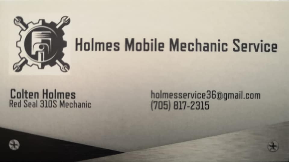 Holmes Mobile Mechanic Service | 766 Hastings Ave, Innisfil, ON L9S 1Z3, Canada | Phone: (705) 817-2315
