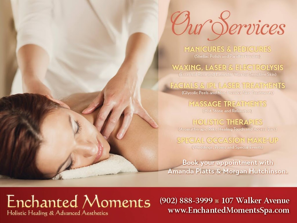 Enchanted Moments Holistic Healing & Advanced Aesthetics | 107 Walker Ave, Summerside, PE C1N 4P6, Canada | Phone: (902) 888-3999