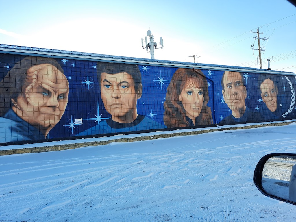 Vulcan Star Trek Mural | 220 Centre St, Vulcan, AB T0L 2B0, Canada | Phone: (403) 485-2994