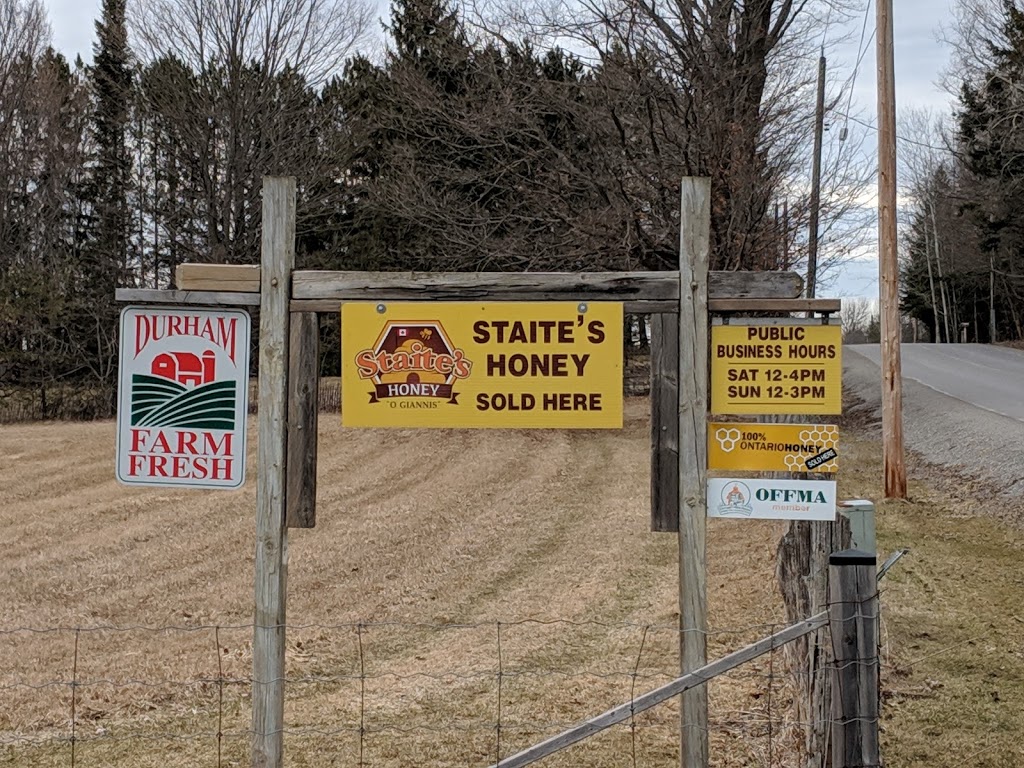 Staites Honey | 244 Ashworth Rd, Zephyr, ON L0E 1T0, Canada | Phone: (905) 473-3401