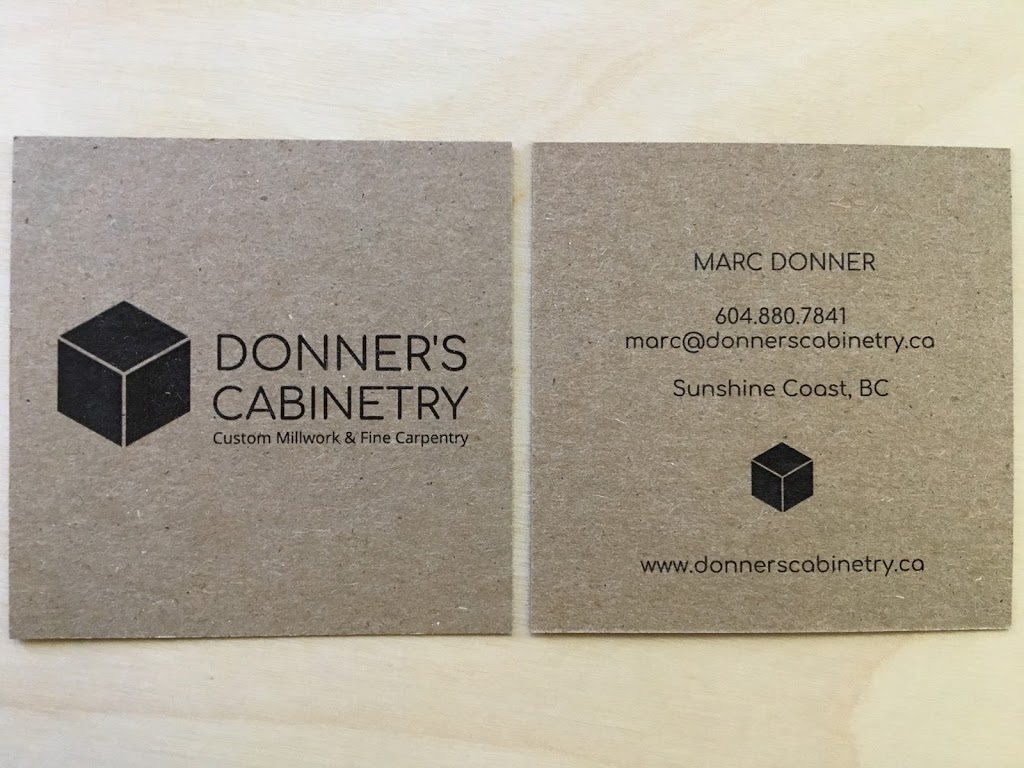 Donners Cabinetry | Redrooffs Rd, Halfmoon Bay, BC V0N 1Y1, Canada | Phone: (604) 880-7841