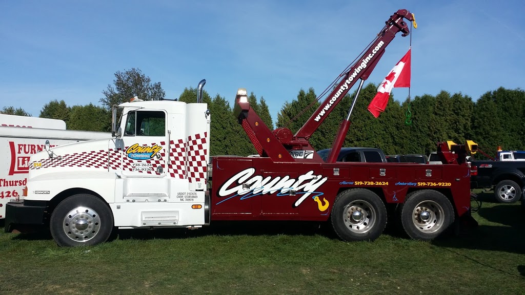 County Towing Inc. | 1329 Erie St S, Harrow, ON N0R 1G0, Canada | Phone: (519) 738-2624