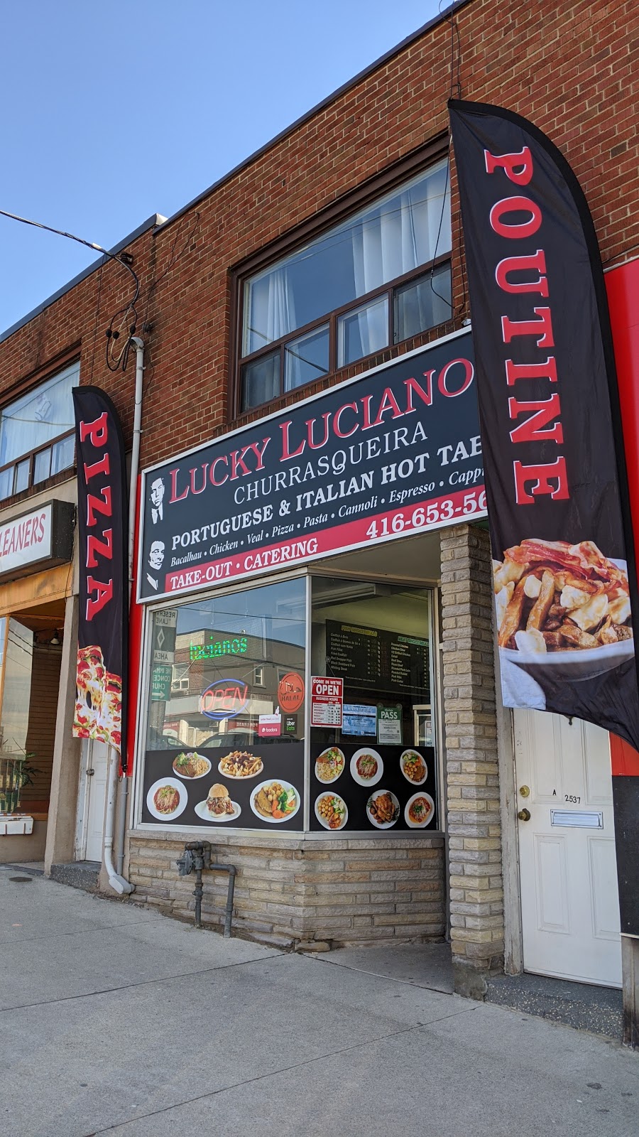 Lucky Lucianos | 2537 Eglinton Ave W, York, ON M6M 1T2, Canada | Phone: (416) 653-5628