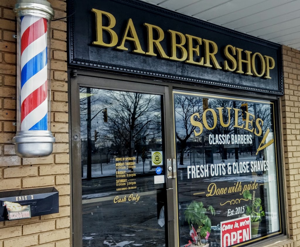 Soules classic barbers and ink | 1915 King St E, Hamilton, ON L8K 1V9, Canada | Phone: (289) 700-7762