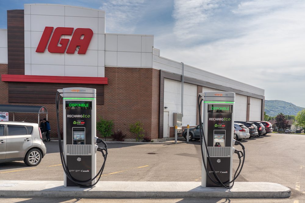 RechargÉco Charging Station | 1020 Boulevard Mgr de Laval, Baie-Saint-Paul, QC G3Z 2W6, Canada | Phone: (888) 758-4389