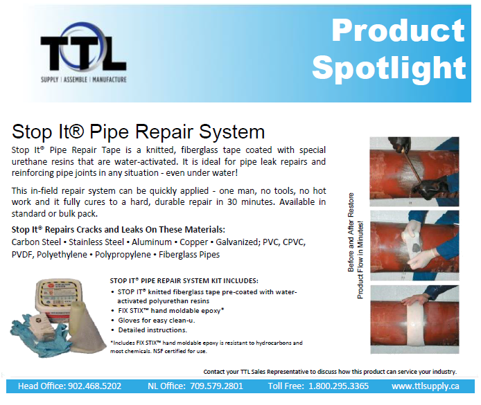 TTL Supply Ltd | 78 Burbridge Ave, Dartmouth, NS B3B 0G7, Canada | Phone: (902) 468-5202