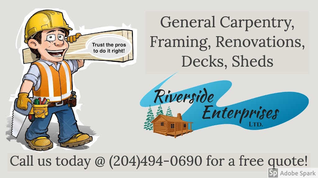 Riverside Enterprises Ltd. | Box 543, Arborg, MB R0C 0A0, Canada | Phone: (204) 494-0690