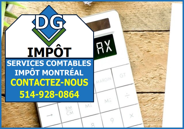 IMPÔT MONTRÉAL - DG | 4650 Rue Jean-Talon E #1012, Saint-Léonard, QC H1S 0A6, Canada | Phone: (514) 928-0864