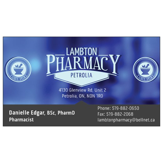 Lambton Pharmacy Ltd | 4130 Glenview Rd #2, Petrolia, ON N0N 1R0, Canada | Phone: (519) 882-0650