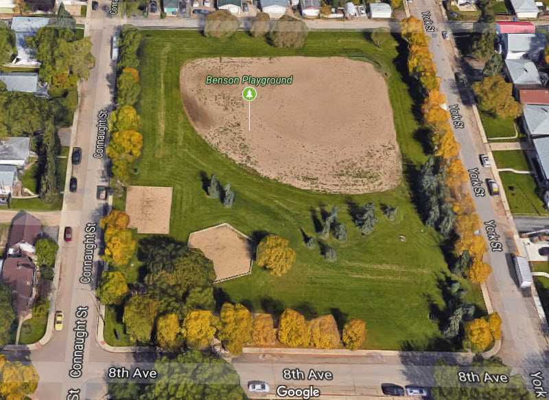 Benson Playground | 1340 Connaught St, Regina, SK S4T 4S8, Canada