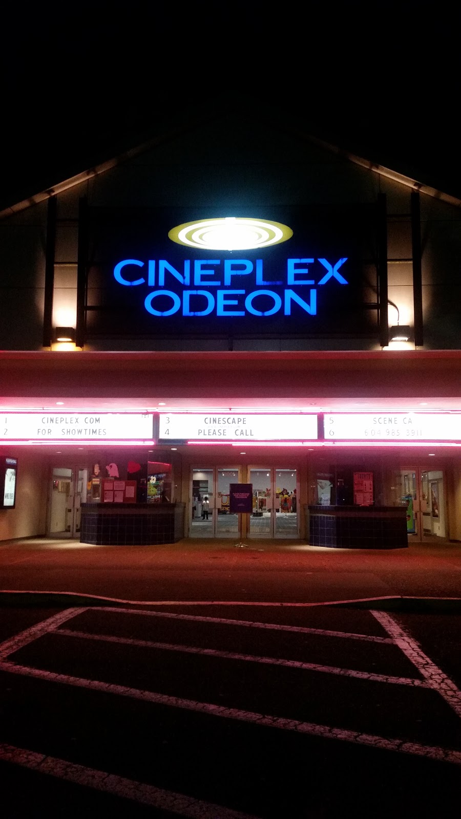 Cineplex Odeon Park & Tilford Cinemas | 200-333 Brooksbank Ave, North Vancouver, BC V7J 2B9, Canada | Phone: (604) 985-3911