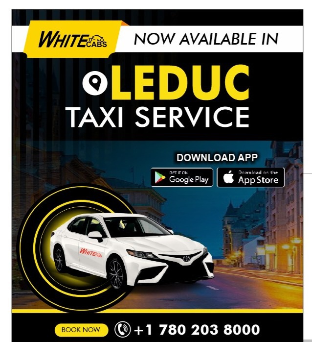 White Cabs - Leduc Taxi and Airport Taxi | 5001 48 Ave, Leduc, AB T9E 7H7, Canada | Phone: (780) 803-3330