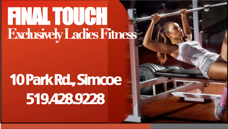 Final Touch Exclusively Ladies Fitness | 10 Park Rd #2, Simcoe, ON N3Y 4R2, Canada | Phone: (519) 428-9229