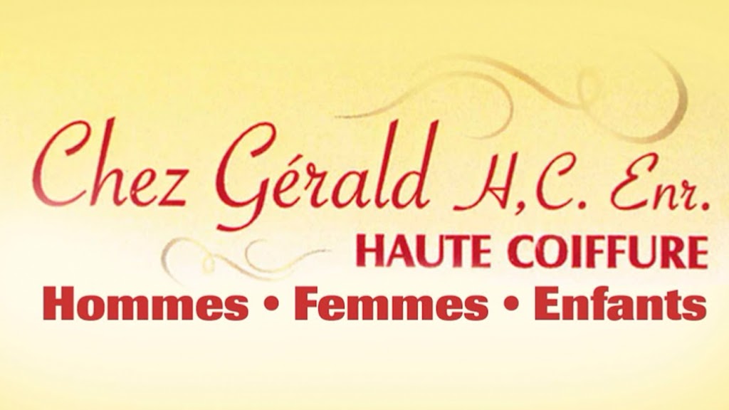 Chez Gérald Haute Coiffure | 2312 Rue Nelson, Saint-Hyacinthe, QC J2S 1X2, Canada | Phone: (450) 773-4211