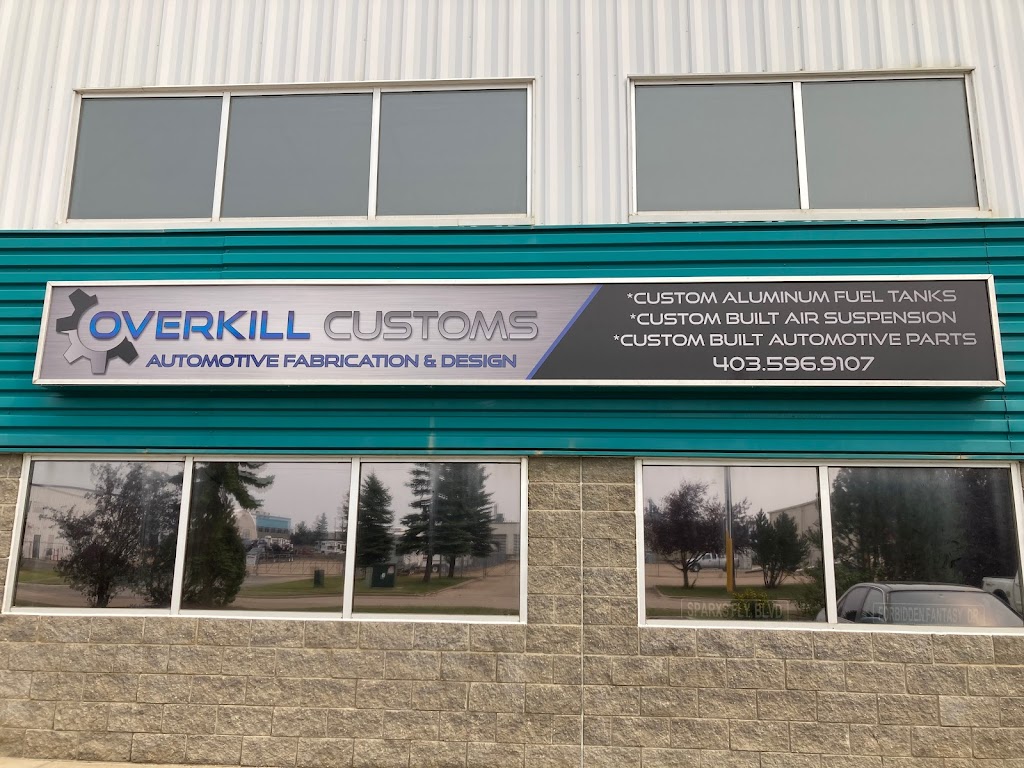 Overkill Customs | 8001 Edgar Industrial Ave Bay 4, Red Deer, AB T4P 3S2, Canada | Phone: (403) 596-9107