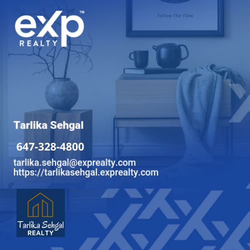 Tarlika Sehgal - REALTOR® - eXp Realty | 3174 Gladish Grove, Mississauga, ON L5M 0C3, Canada | Phone: (647) 328-4800