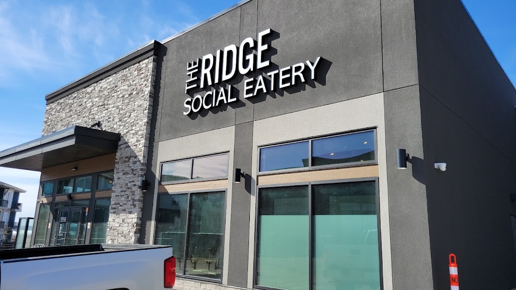 The Ridge Social Eatery | 4 Versailles Ave unit 105, St. Albert, AB T8N 7V1, Canada | Phone: (587) 290-3463