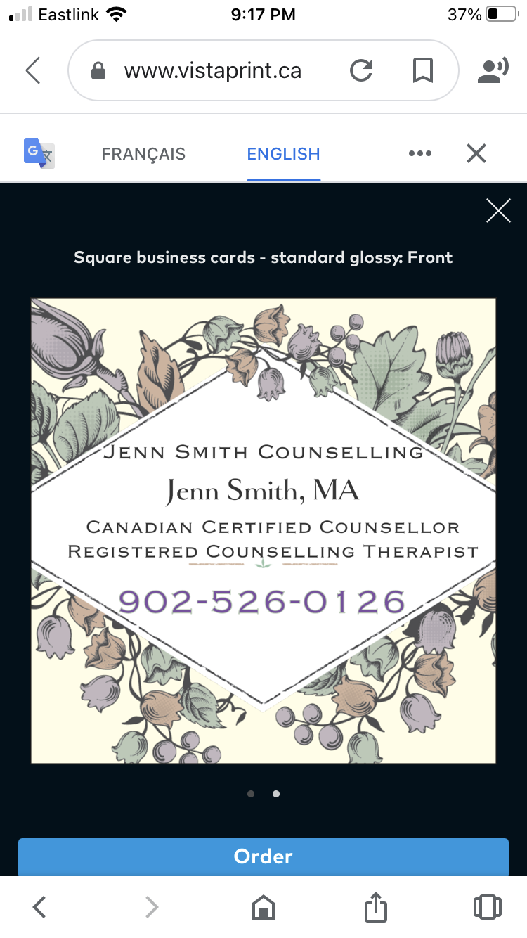 Jenn Smith Counselling - Jenn Smith, MA, RCT, CCC | 7130 Hwy 1, Annapolis Royal, NS B0S 1A0, Canada | Phone: (902) 526-0126