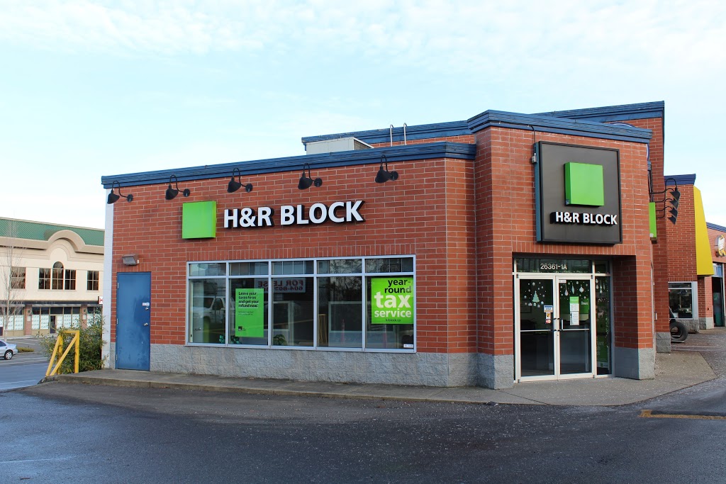 H&R Block | 26361 Fraser Hwy #1A, Aldergrove, BC V4W 2Z7, Canada | Phone: (604) 856-4942