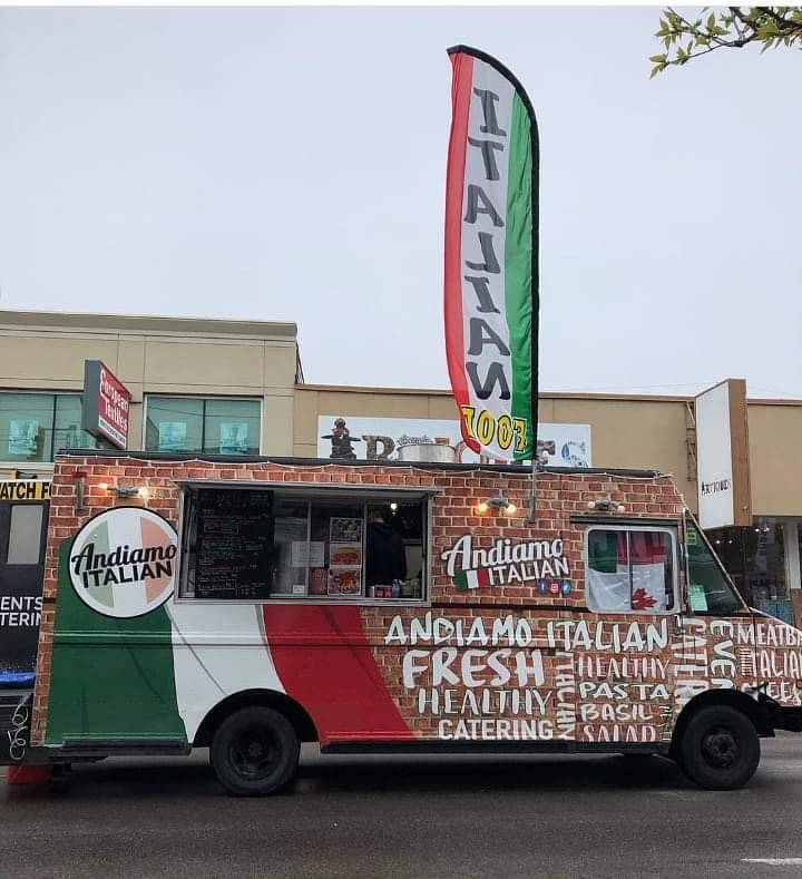 Andiamo Italian - Catering and Food Truck | 1632 Wilson St W, Jerseyville, ON L0R 1R0, Canada | Phone: (289) 880-0250