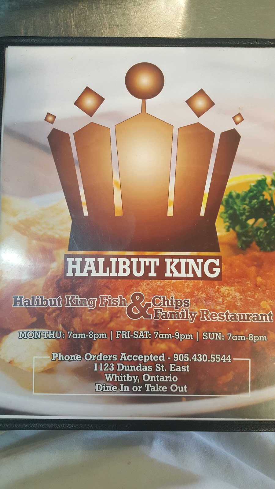 Halibut King Fish&Chips | 1123 Dundas St E, Whitby, ON L1N 2K4, Canada | Phone: (905) 430-5544