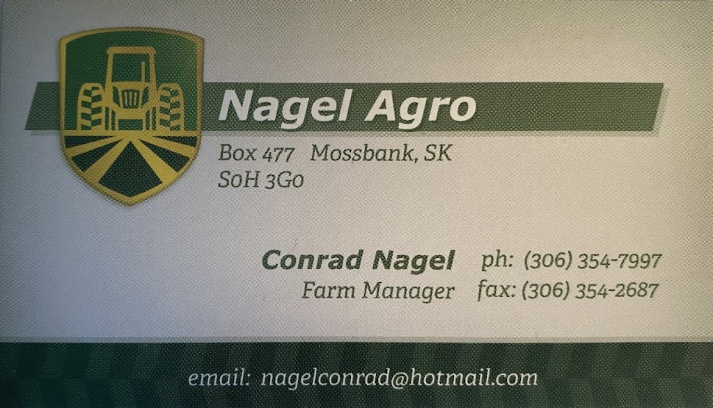 Nagel Agro | NW 10-12-2-W3, Mossbank, SK S0H 3G0, Canada | Phone: (306) 354-7997