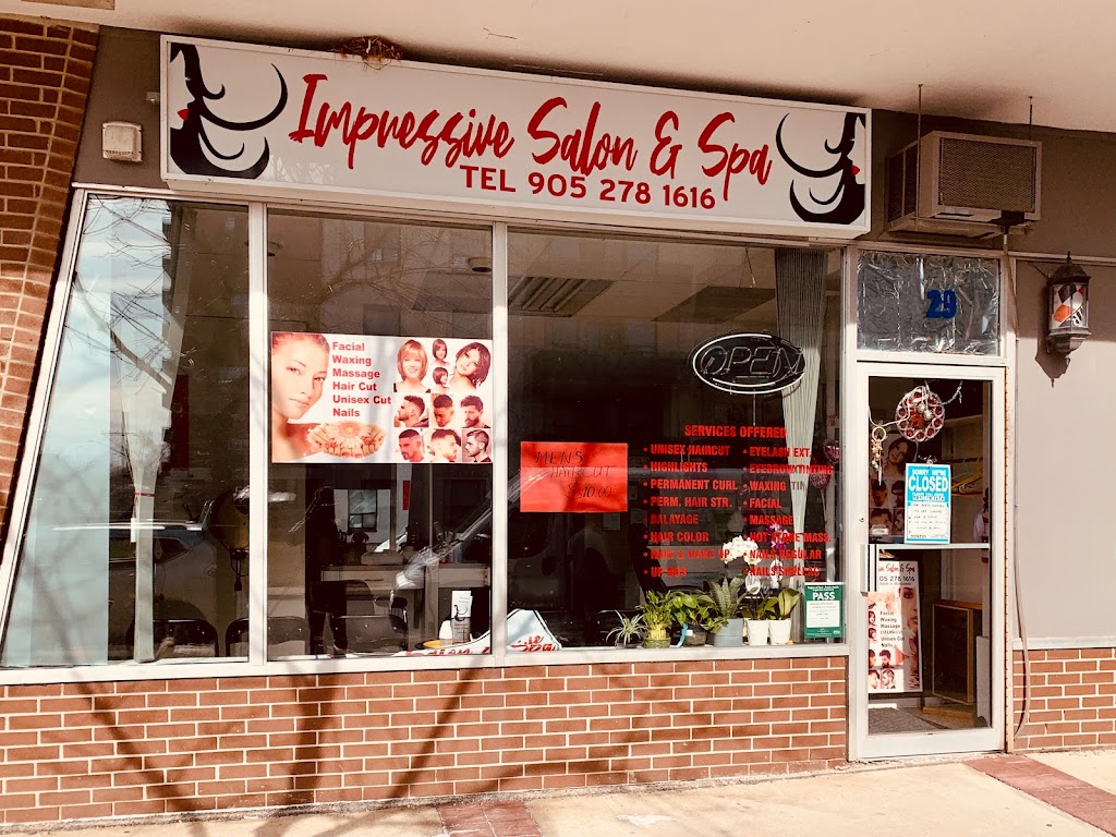 Impressive Salon and Spa | 29 Helene St N, Mississauga, ON L5G 3B6, Canada | Phone: (905) 278-1616