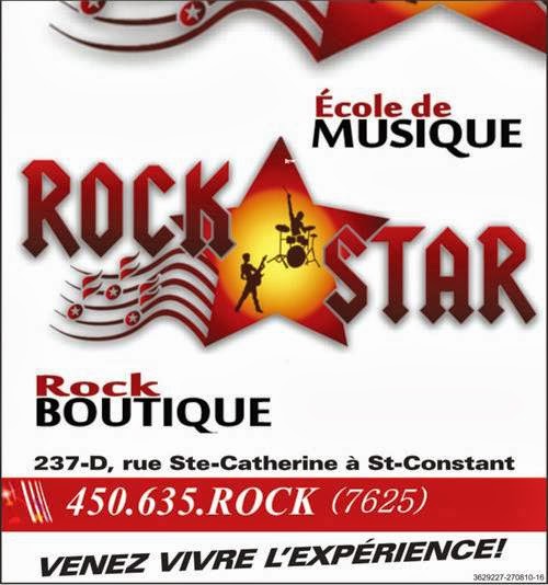 School Of Music Rock Star | 237-D Rue Sainte-Catherine, Saint-Constant, QC J5A 2J5, Canada | Phone: (450) 635-7625