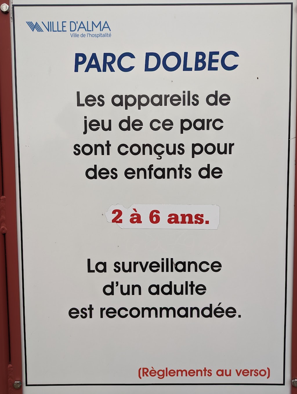 Parc Dolbec | Rue de Bretagne, Alma, QC G8B 6K3, Canada | Phone: (418) 669-5111