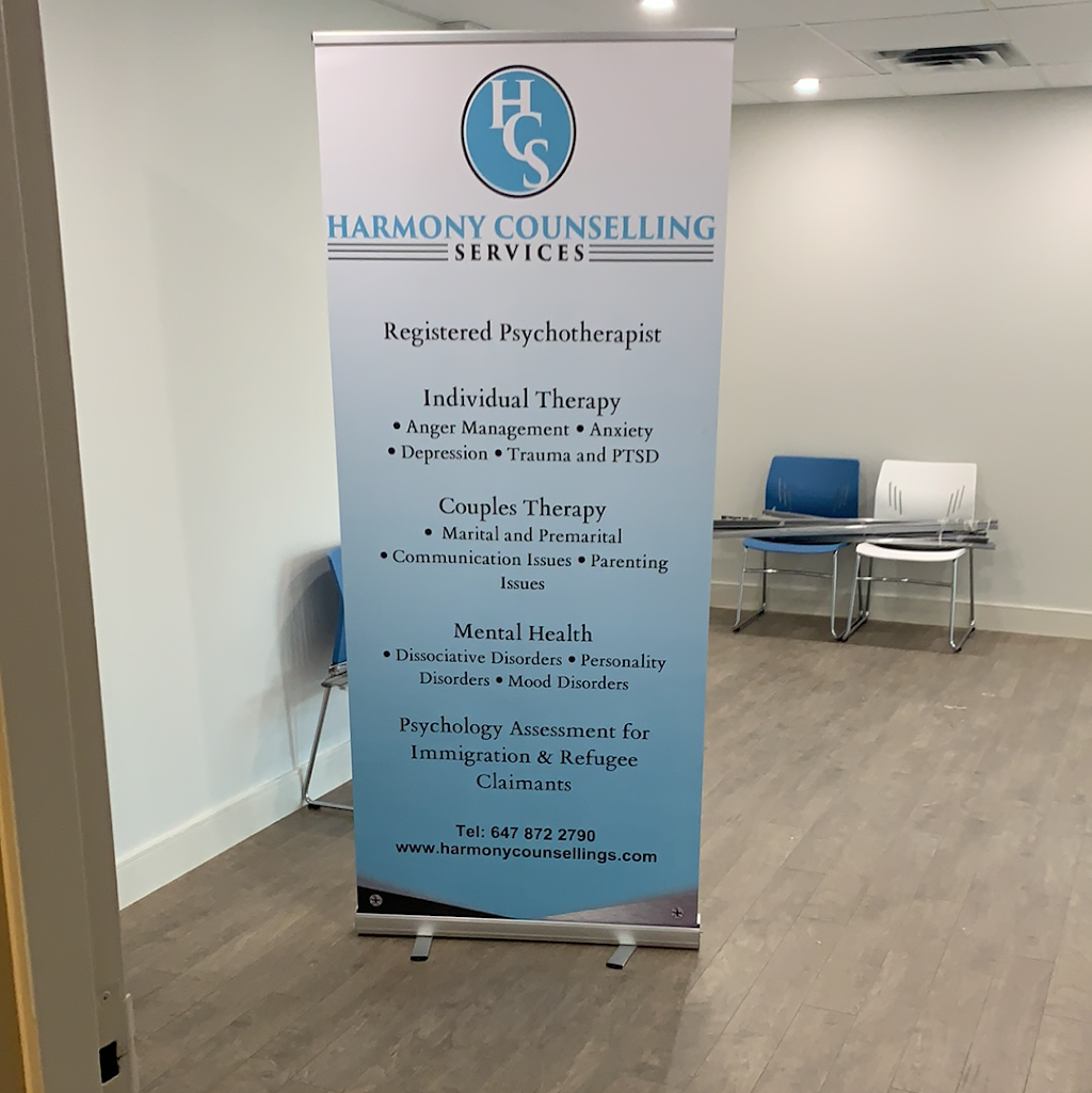 Harmony Counselling Services | 175 Willowdale Ave Suite 201, North York, ON M2N 4Y9, Canada | Phone: (289) 275-0416