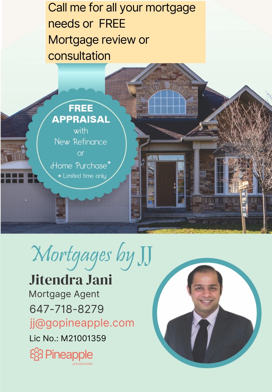 Mortgages by JJ | 11 Brushwood Dr, Brampton, ON L6Y 0E3, Canada | Phone: (647) 718-8279