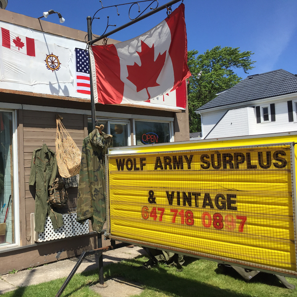 Wolf Army Surplus & Vintage Store | 5237 Victoria Ave, Niagara Falls, ON L2E 4E6, Canada | Phone: (647) 718-0897