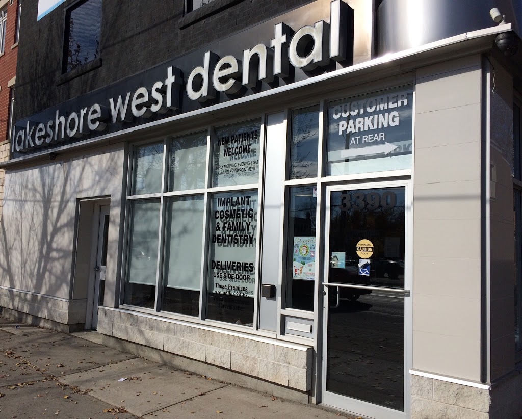 Lakeshore West Dental Office | 3390 Lake Shore Blvd W, Etobicoke, ON M8W 1M9, Canada | Phone: (416) 251-5707