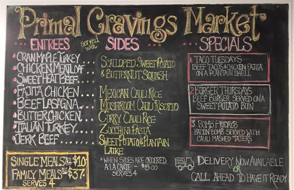 Primal Cravings | 2188 Mountain Grove #102, Burlington, ON L7P 2J3, Canada | Phone: (289) 230-1500