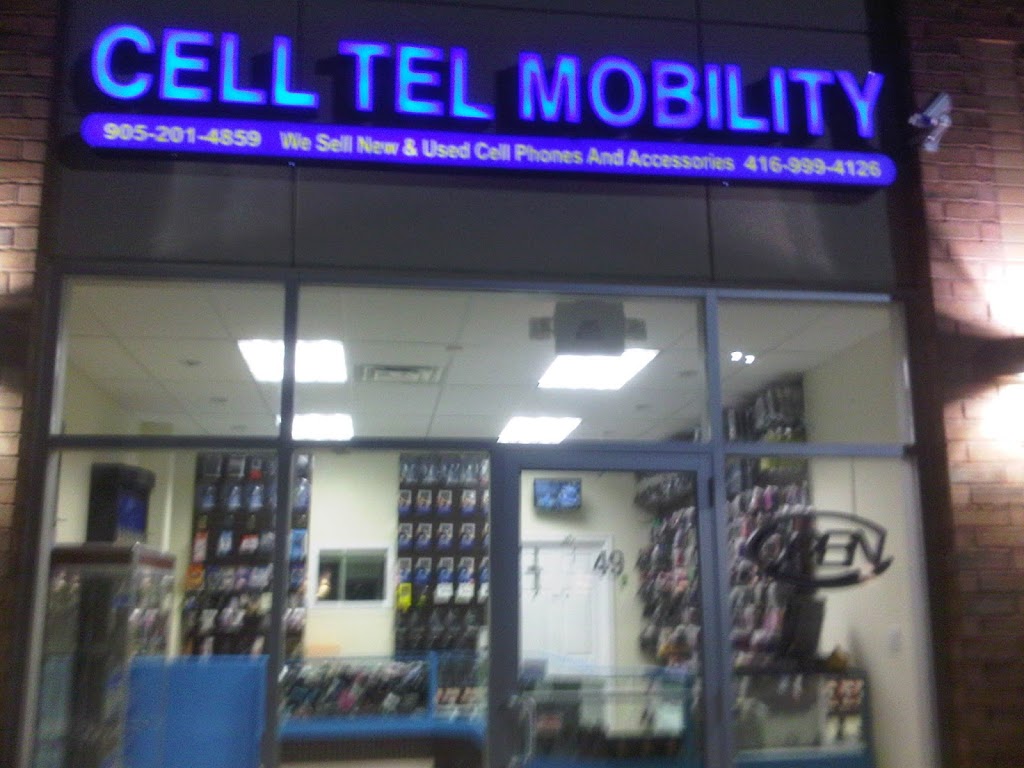 Cell Tel Mobility | 45 Karachi Dr Unit#49, Markham, ON L3S 0B5, Canada | Phone: (905) 201-4859