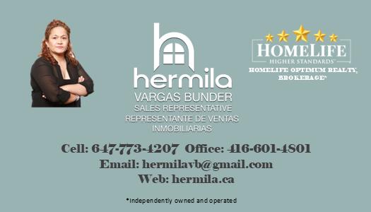 Hermila Vargas Bunder | 16600 Bayview Ave Suite 207, Newmarket, ON L3X 1Z9, Canada | Phone: (647) 773-4207