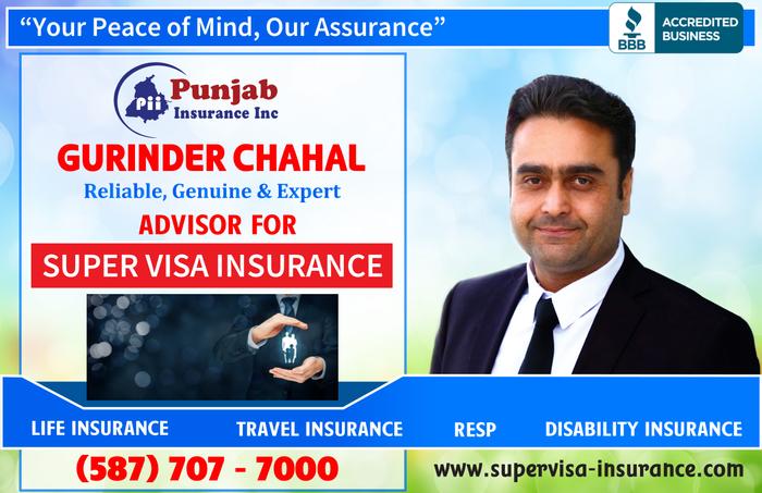 Punjab Insurance - Gurinder Chahal | 3825 34 St NE #209, Calgary, AB T1Y 6Z8, Canada | Phone: (587) 707-7000