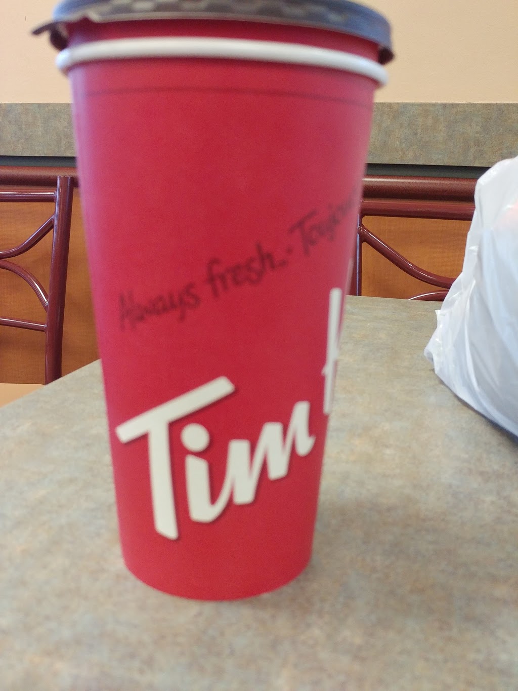 Tim Hortons | 105 St Patrick St, Thamesford, ON N0M 2M0, Canada | Phone: (519) 285-5959