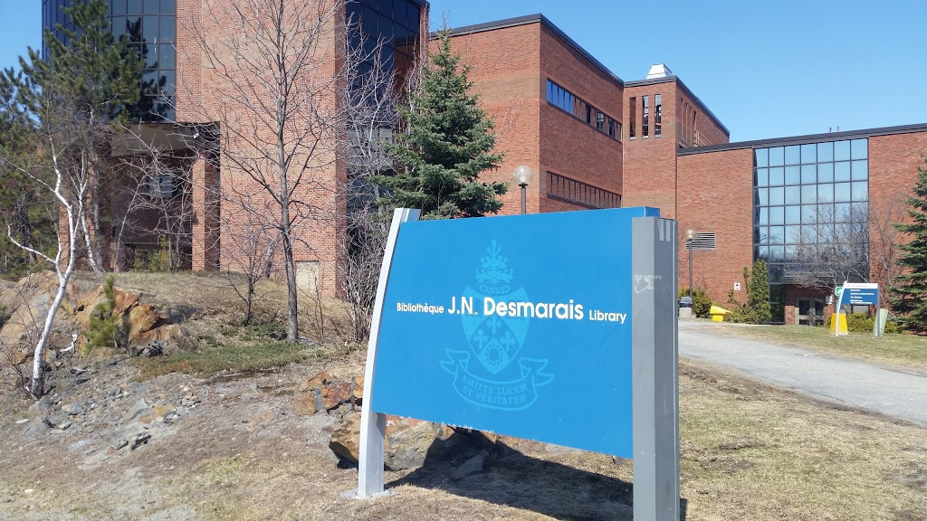 J.N. Desmarais Library | 935 Ramsey Lake Rd, Sudbury, ON P3E 2C6, Canada | Phone: (705) 675-4800